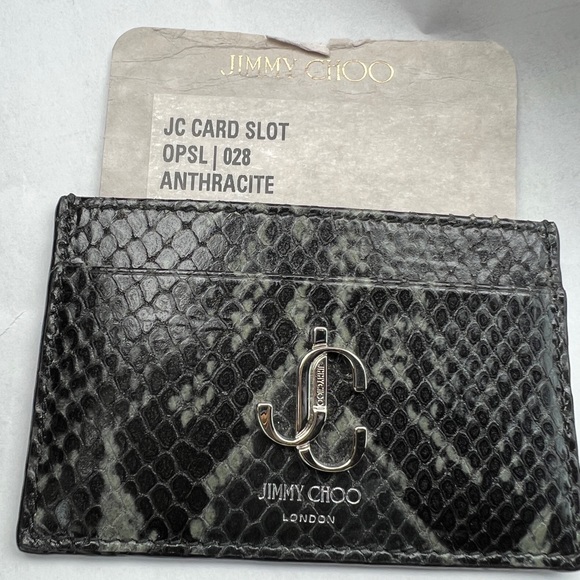 JIMMY CHOO LONDON CARD HOLDER - Picture 2 of 7